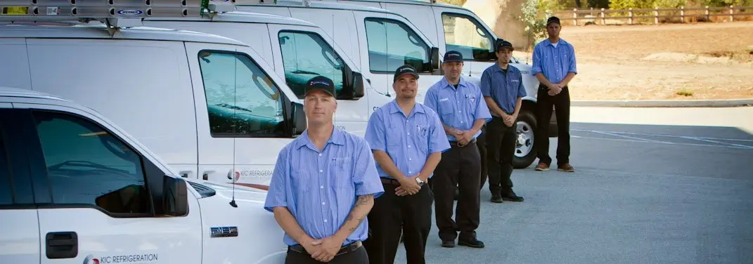 KIC Refrigeration crew ready for Mini Split Repair jobs across Pearl